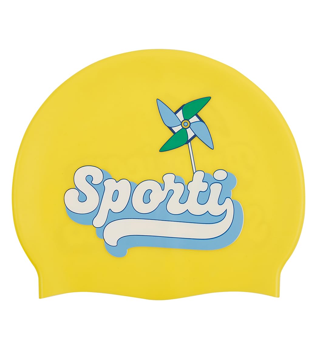 Sporti Ice Cream Scoop Silicone Swim Cap