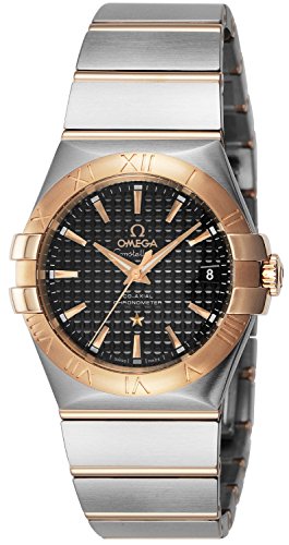 Omega Constellation Chronometer Automatic Steel and Rose Gold Men's Watch 123.20.35.20.01.001
