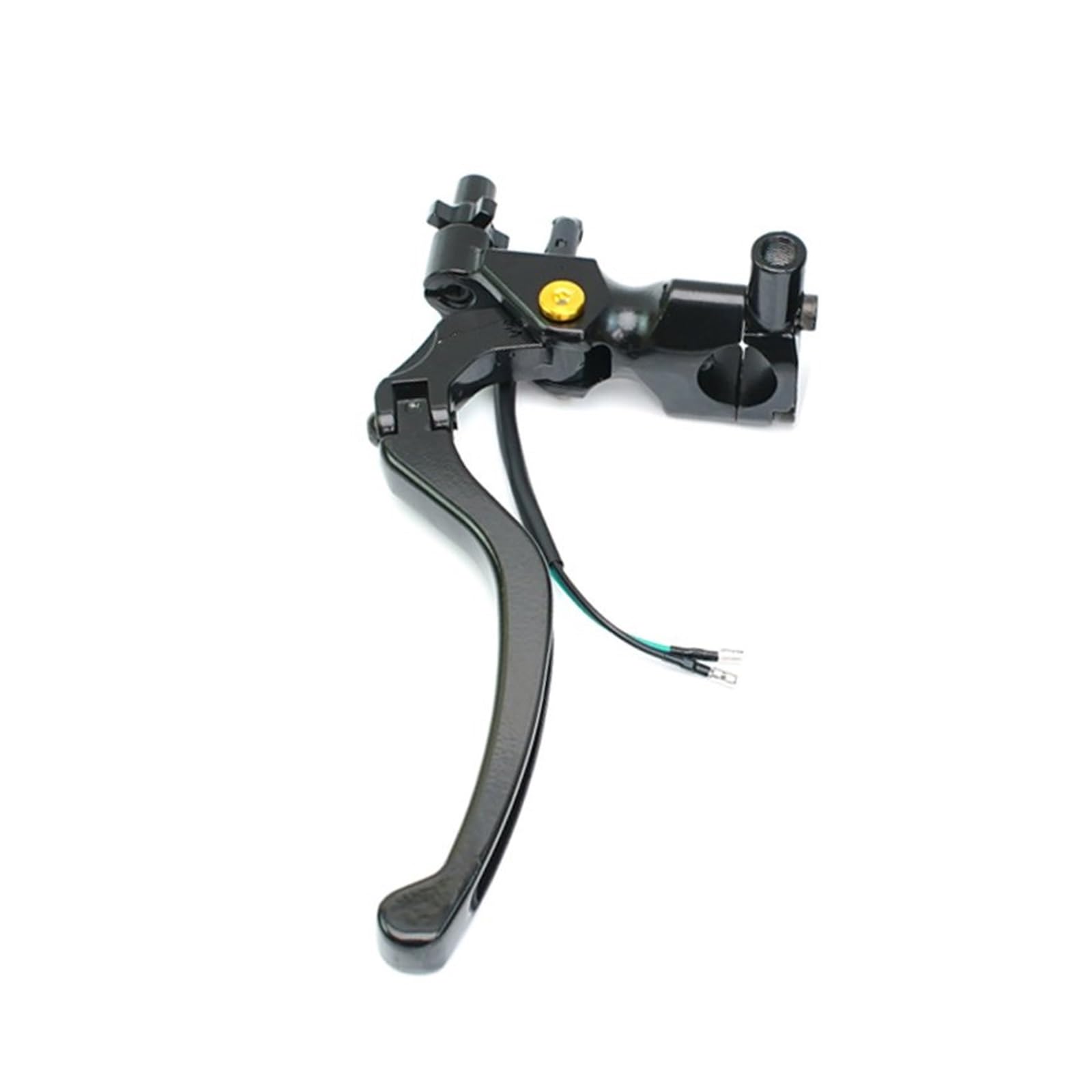Pbqenxb Break and Clutch Levers 18RCS Motorcycle Brake Cutch Master Cylinder Lever Line Perch Clutch Universal 22mm(Black Left Clutch)