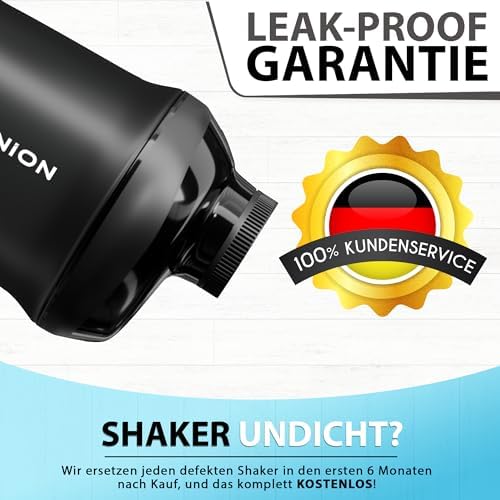 AMITYUNION Proteinowy shaker Deluxe (Deluxe Shaker Midnight Black Compact)