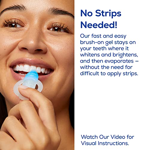 Glo Vial Teeth Whitening Gel Treatment Kit — Fast & Pain-Free Results, Designed For Sensitive Teeth — Cinnamint Flavor, Great Alternative To Strips & Trays — 5 Pack #TOP2