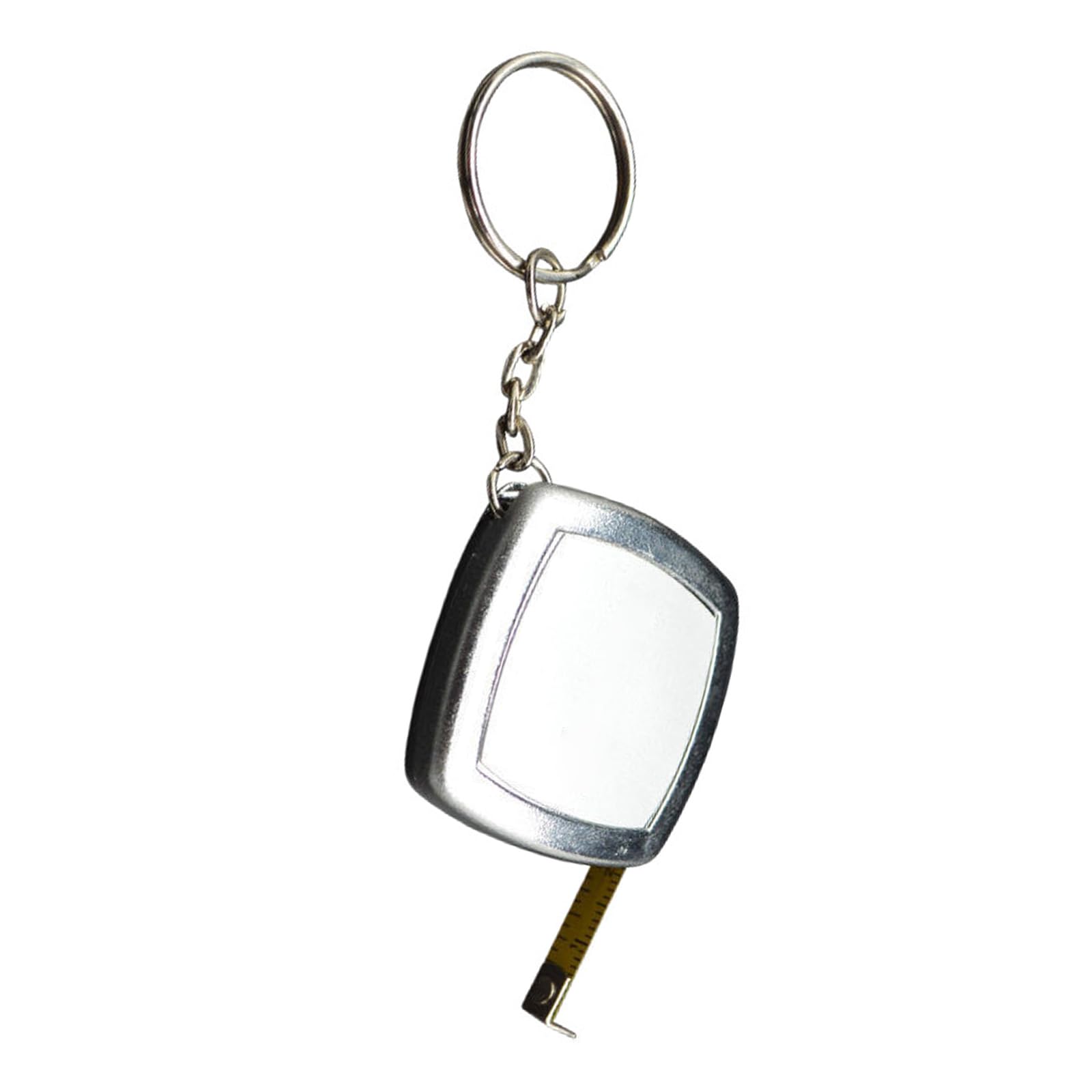 ROYJJ Measure 2 Meter Small Steel Tape Measure Pocket Size Retractable Measuring Tape for Indoor Outdoor Use Keychain mini measuring tape 2 meters