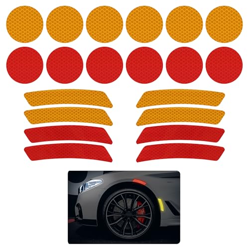 20PCS Reflective Golf Cart Stickers