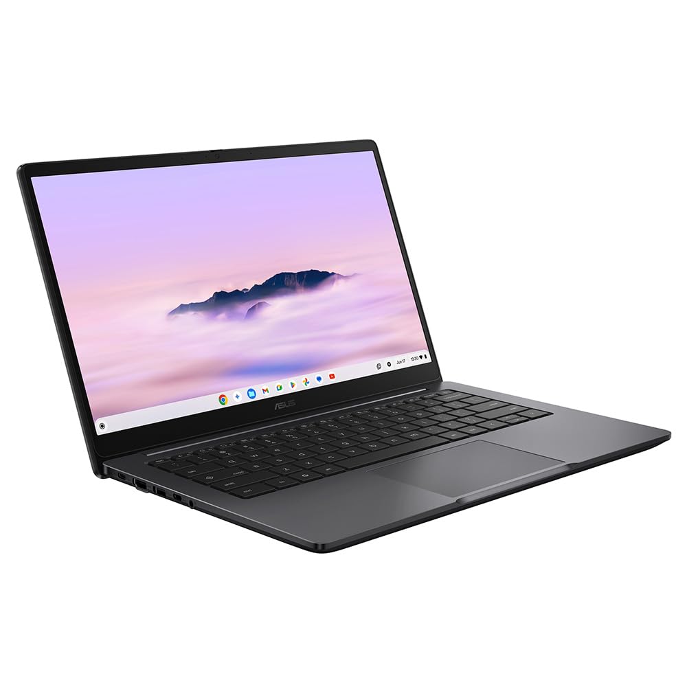 ASUS Chromebook Plus 14 CX1405CTA Laptop | 14.0" Full HD Screen | Intel Core 3 N355 Processor | 8GB RAM | 128GB SSD | Google Chrome OS