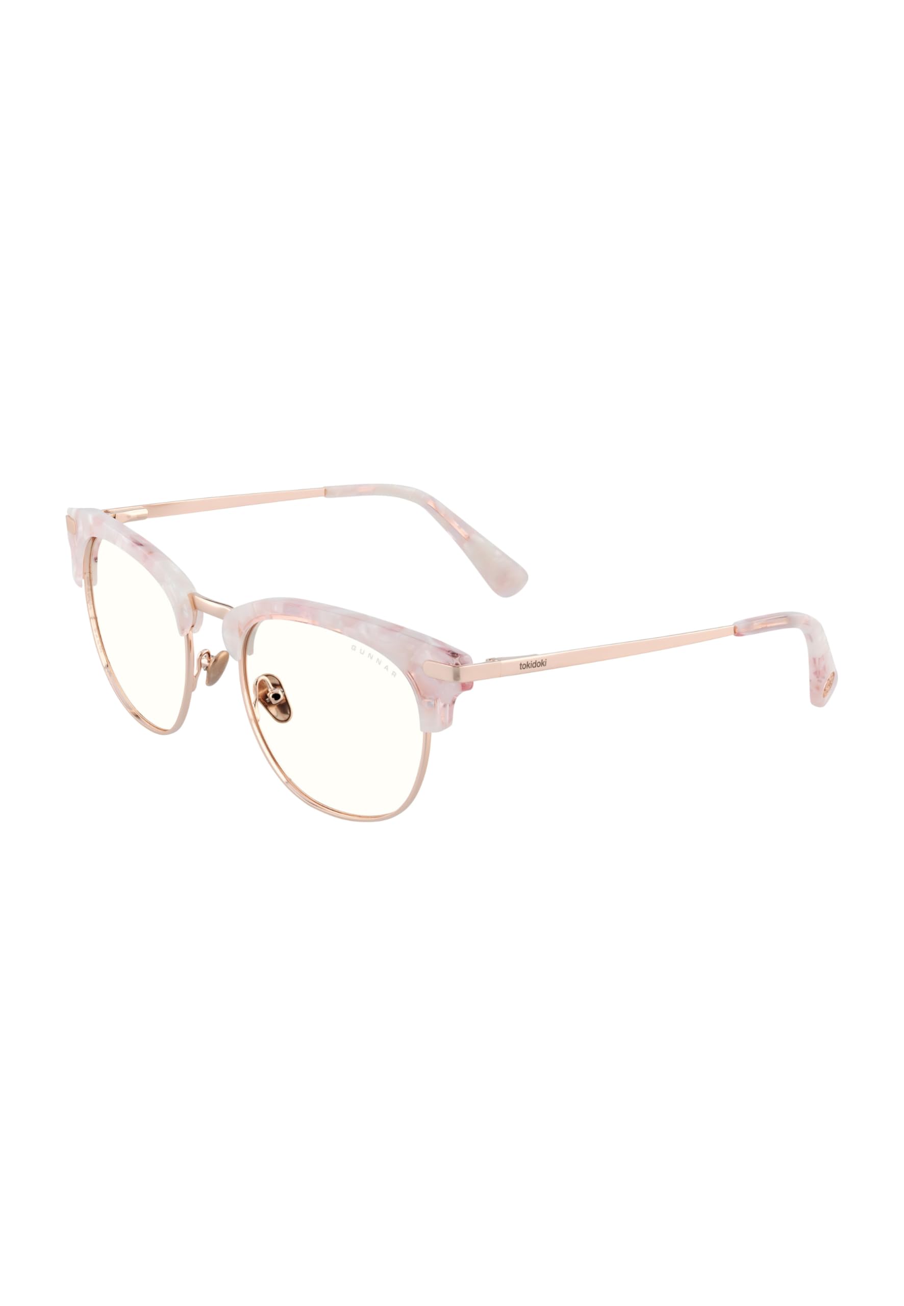 Gunnar x Tokidoki Blaulicht-Brille - Donutella - Pink Sprinkles - Clear