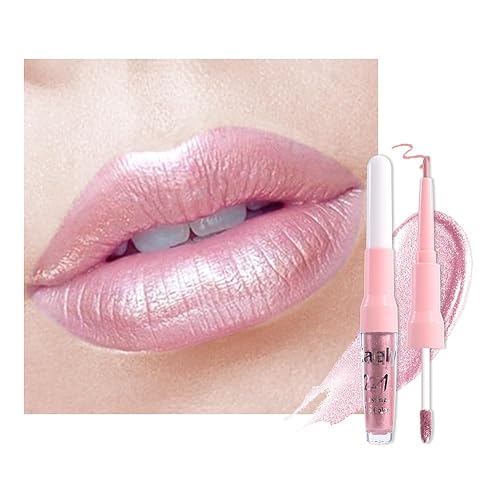 evpct Juego de 3 unidades de brillo labial teñido con aceite de labios color melocotón fresa, rojo cereza y cereza para mujeres y niñas, paquete de