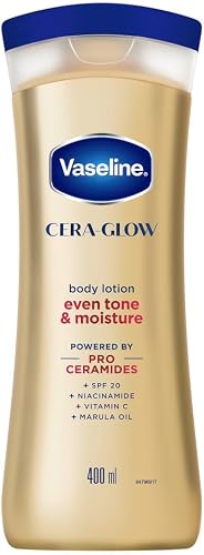 Vaseline CERA-GLOW™ Even Tone & Moisture Body Lotion 400ml