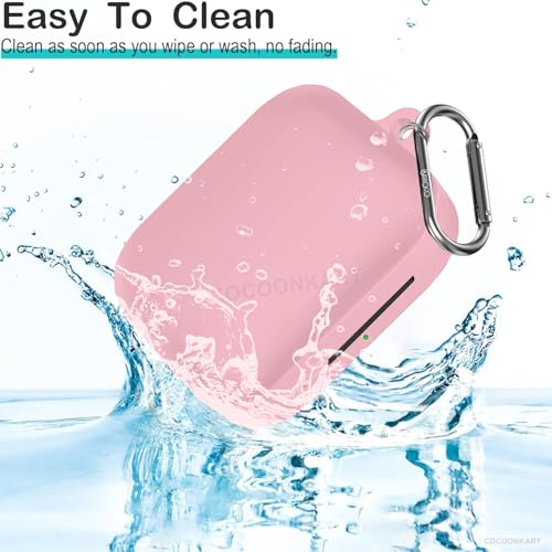 Image of Silicone Case Cover Compatible for OnePluss Buds 3 -Pink