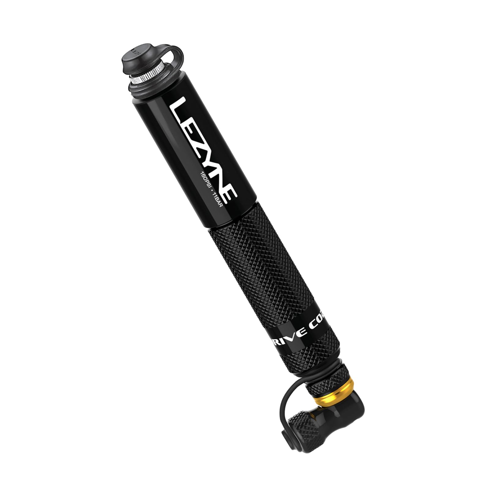 Pocket Drive CO2 Bike Hand Pump with CO2 Chuck | Presta & Schrader Compatible ABS Flex Ho…