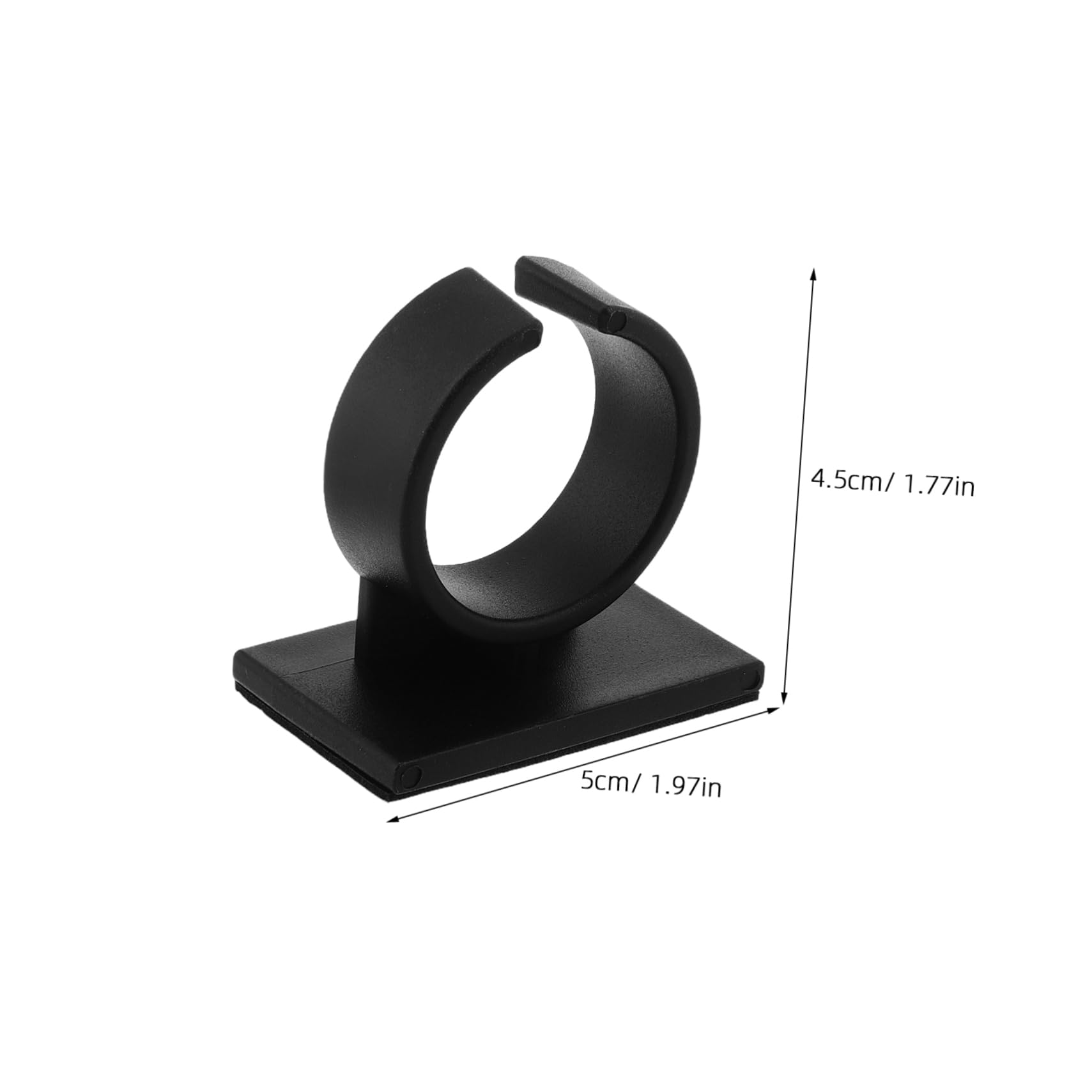 VICASKY Microphone Accessories Interview Flag Holder Portable Mic Stand Host Microphone Flag Clip