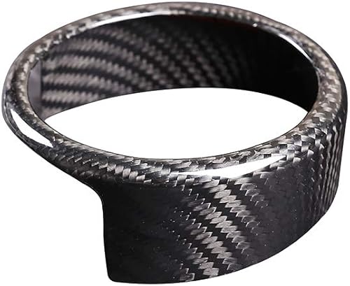 Miniatura 2 de CHEYA 100% fibra de carbono real de la parrilla delantera del coche decoración marco ajuste accesorios para Alfa Romeo Giulia 2017-2020 (estilo A)