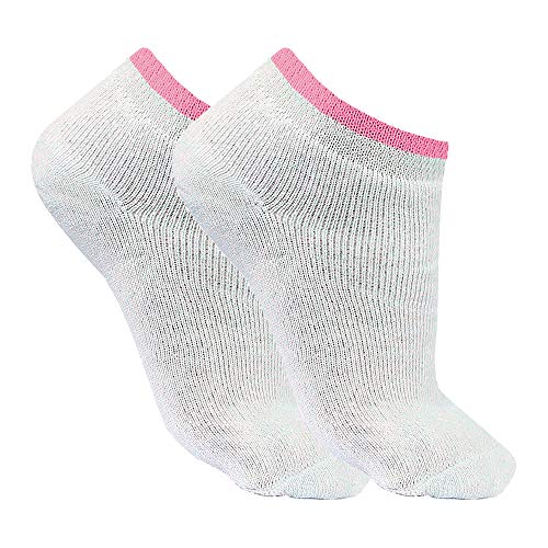 Kit 12 Pares de Meia Cano Baixo Feminina Sortidas (34 a 38, Branca) (34 a 38, Sortidas)