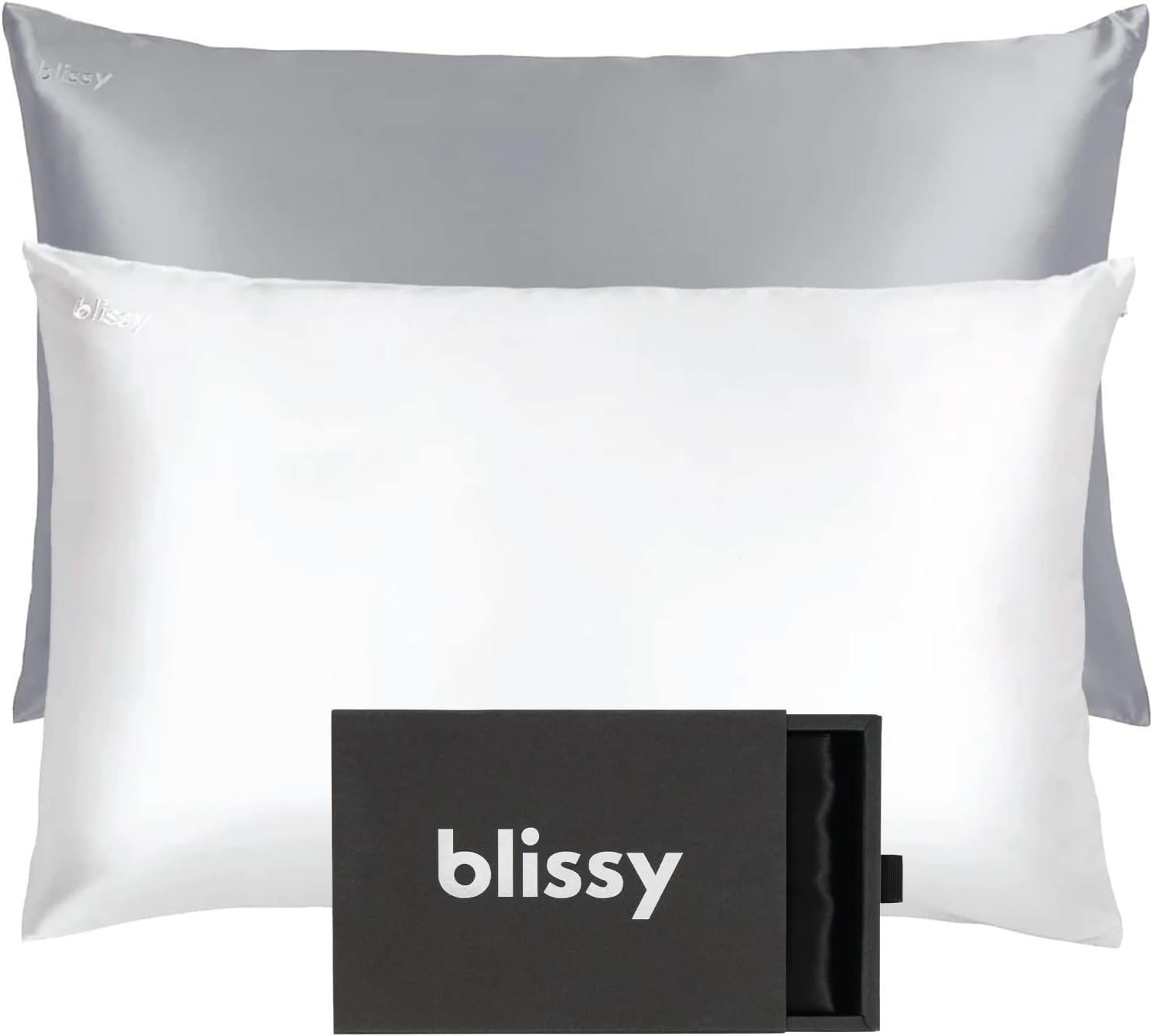 Save 10 on Blissy Silk Pillowcase (Standard Size) Bundle 100 Pure Mulberry Silk