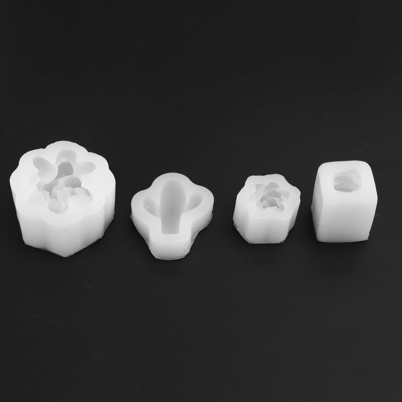 Stampo Cactus Fai Da Te - 10 Forme In Silicone Per Candele Artigianali E Resina | Creazioni 3D