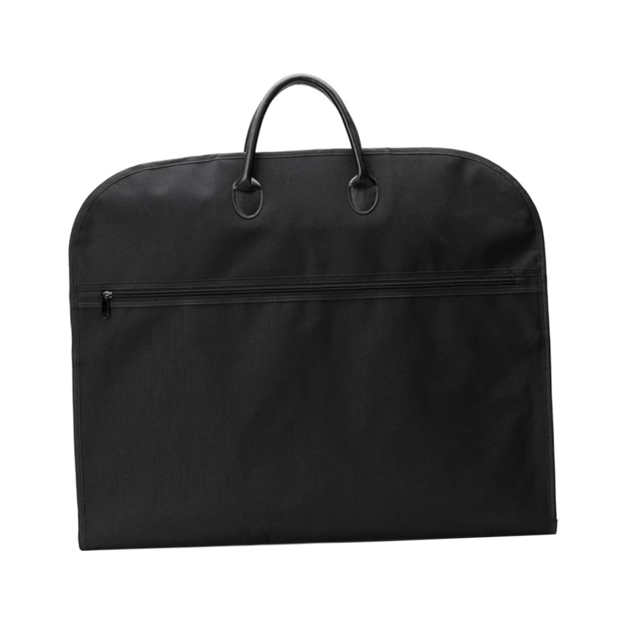 GARVALON Borsa Porta Abiti da Viaggio in Oxford Nero Resistente e Traspirante Custodia Anti-polvere Pieghevole per Giacche e Completi per Business e Viaggi