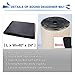 uxcell 315mil 6.46sqft Cell Foam 8mm Sound Proofing Insulation Deadener Mat Heat Shield Material for Car Hood 40x24 Inch