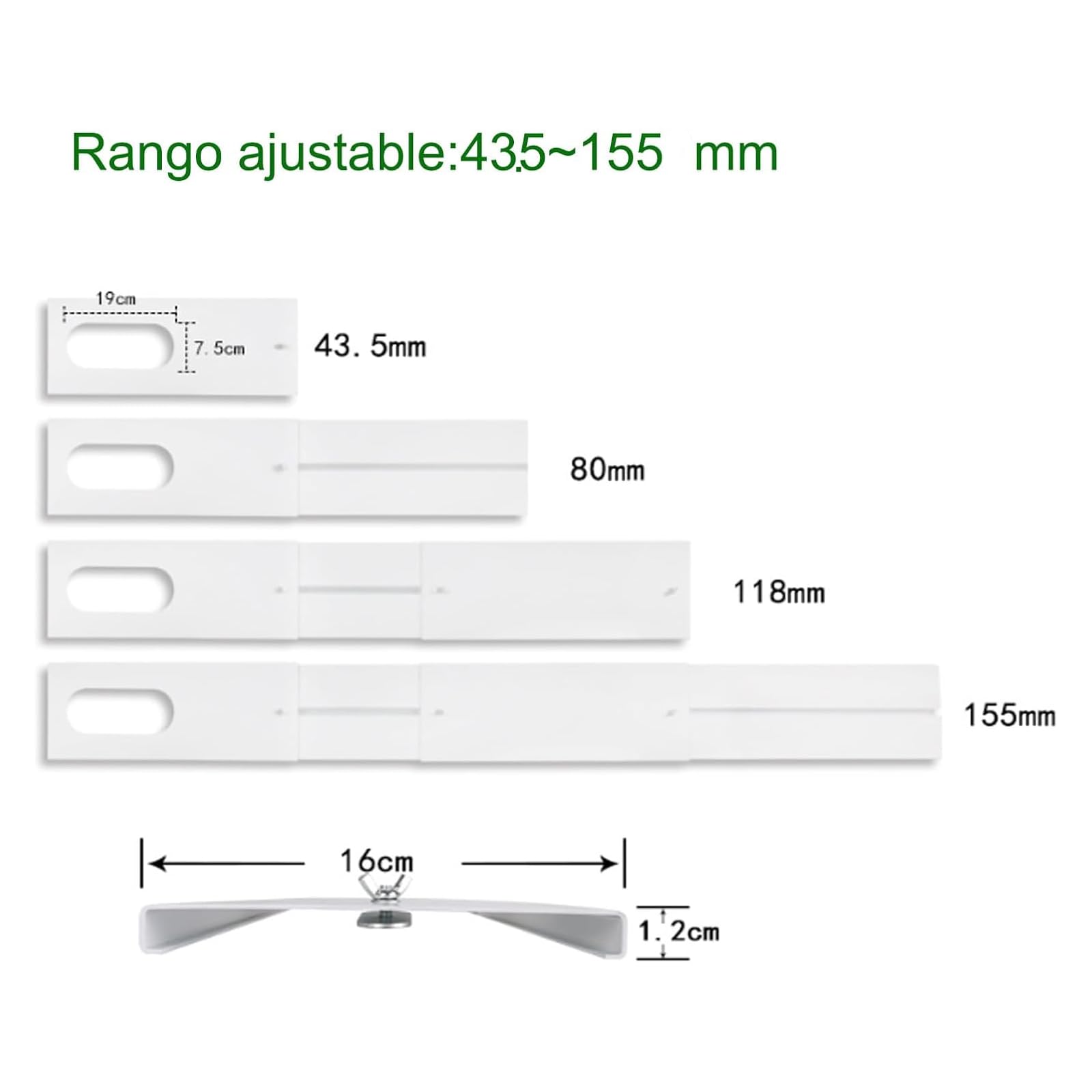 Kit de Ventilación de Ventana para Aire Acondicionado,sello de ventana para aire acondicionado,Portátil de Primera Calidad Optimizado para Paneles de PVC Deflectores de Viento Móviles