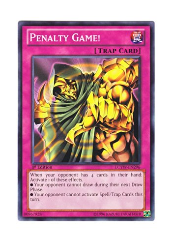 Amazon.co.jp: 遊戯王 英語版 LCYW-EN296 Penalty Game! 罰ゲーム