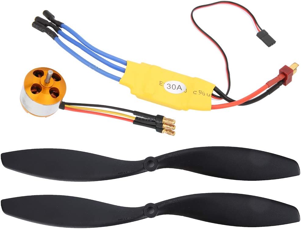 Drone Accessory, Drone Power Set Drone Motor Brushless Easy and Convenient Installation for Quadcopter Drone F450 F550 Frame