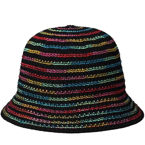 QFE Straw Hat for Women Beach Visor Bucket Sun...