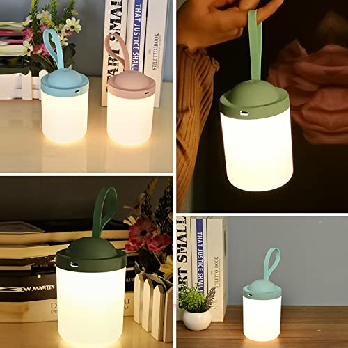 Startogo Kids Lantern Night Light, Portable Lamp Battery Powered,3000K Eye-Caring Warm Light,Stepless Dimmable,Rechargeable Led Tent Lantern,Perfect As Nursery Night Lights,Kids Camping Lantern.blue #TOP4