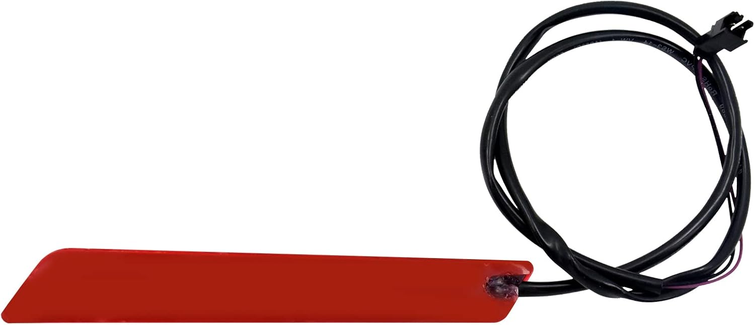 Motorcycle LED Saddlebag Latch Lights Saddlebag Side Marker Fit for Harley Touring Electra Glide Street Glide Road Glide Road King Ultra FLHX FLHT FLTR 2014-2023 (Red Lens)