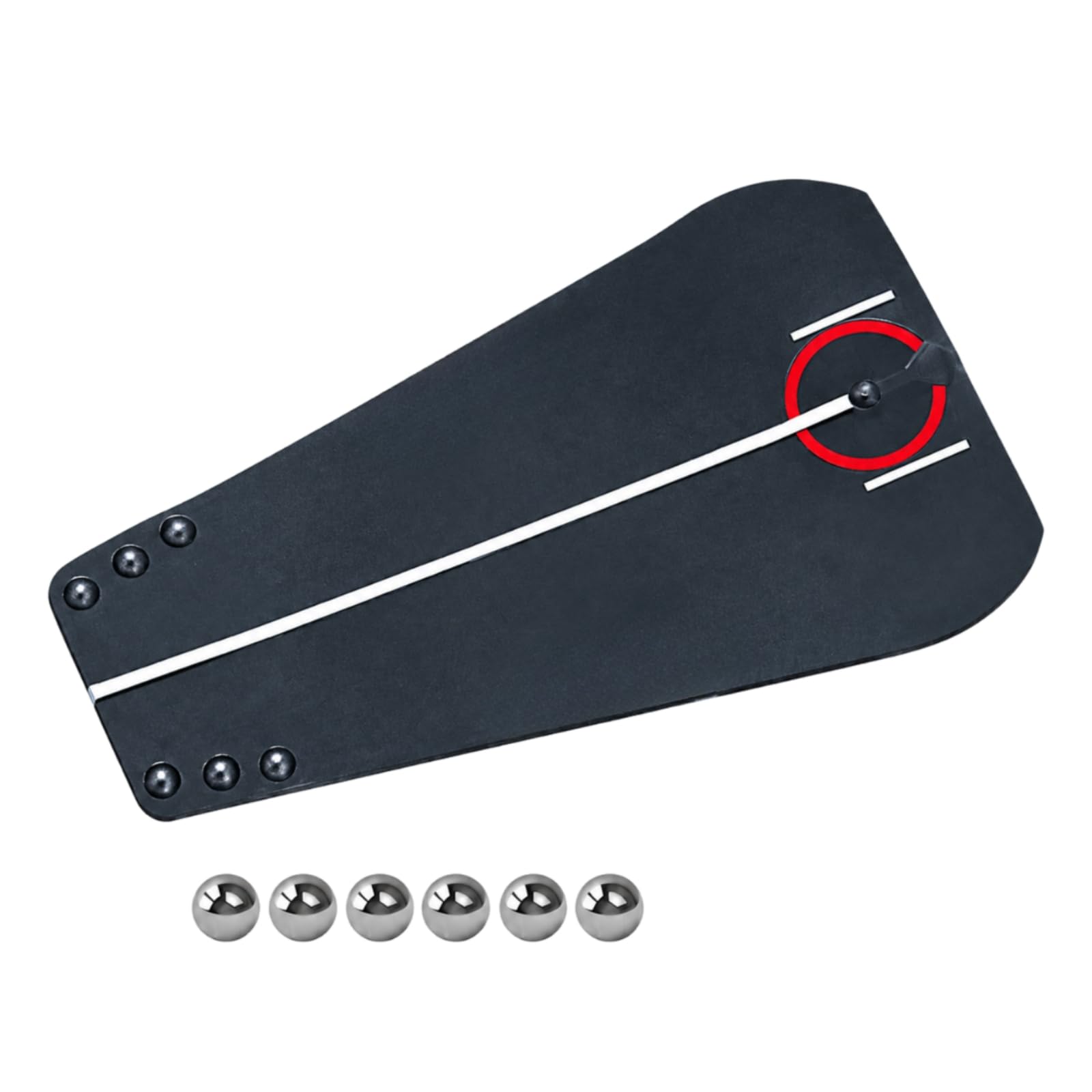 TISHITA Tavola da Pratica per il Putting con Linea di Allineamento Portatile Attrezzatura da Golf Robusto per Ufficio