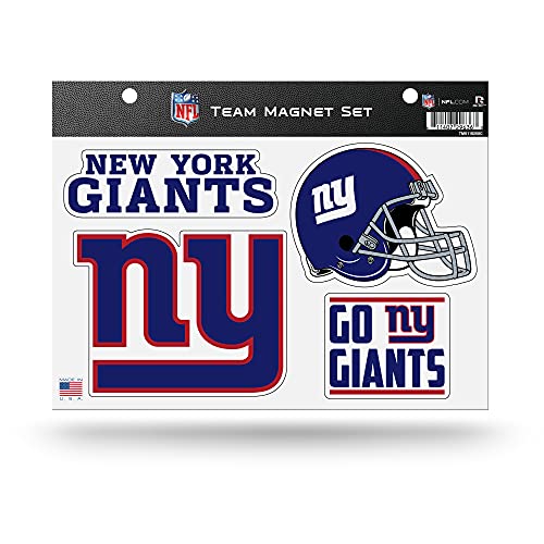 Rico Industries NFL Football New York Giants Alternate Team Magnet Sheet