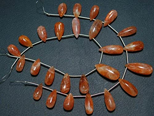 Pierre de soleil briolette longue LKBEADS pour un cadeau unique - 2