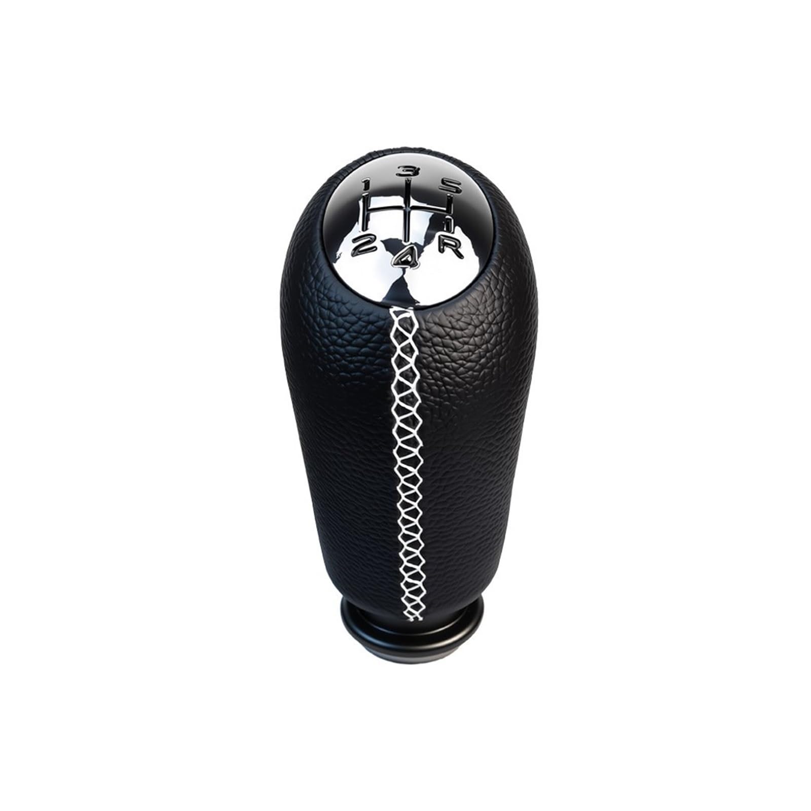 AMYALIN Car Gear Shift Knob for Renault for Clio Ill for Kangoo 2005-2009 5 Speed Manual Gear Shift Knob Shifter Lever Head Vehicle Replacement Parts(White)