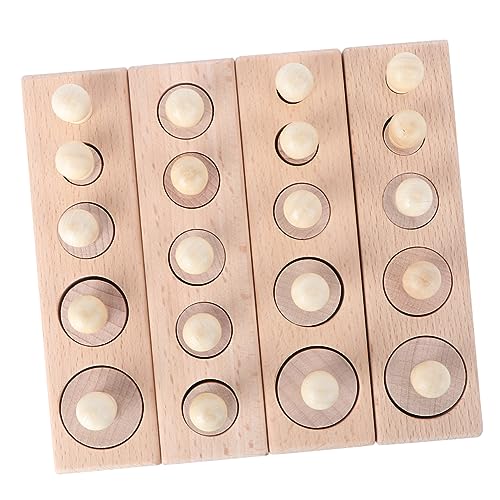 KONTONTY de los sentidos del bebé Juguete de ajedrez a Juego de Memoria bebé Sentido Juguete Juguetes educativos Brain Toys Juguete de Desarrollo temprano Juguete Educativo de Madera