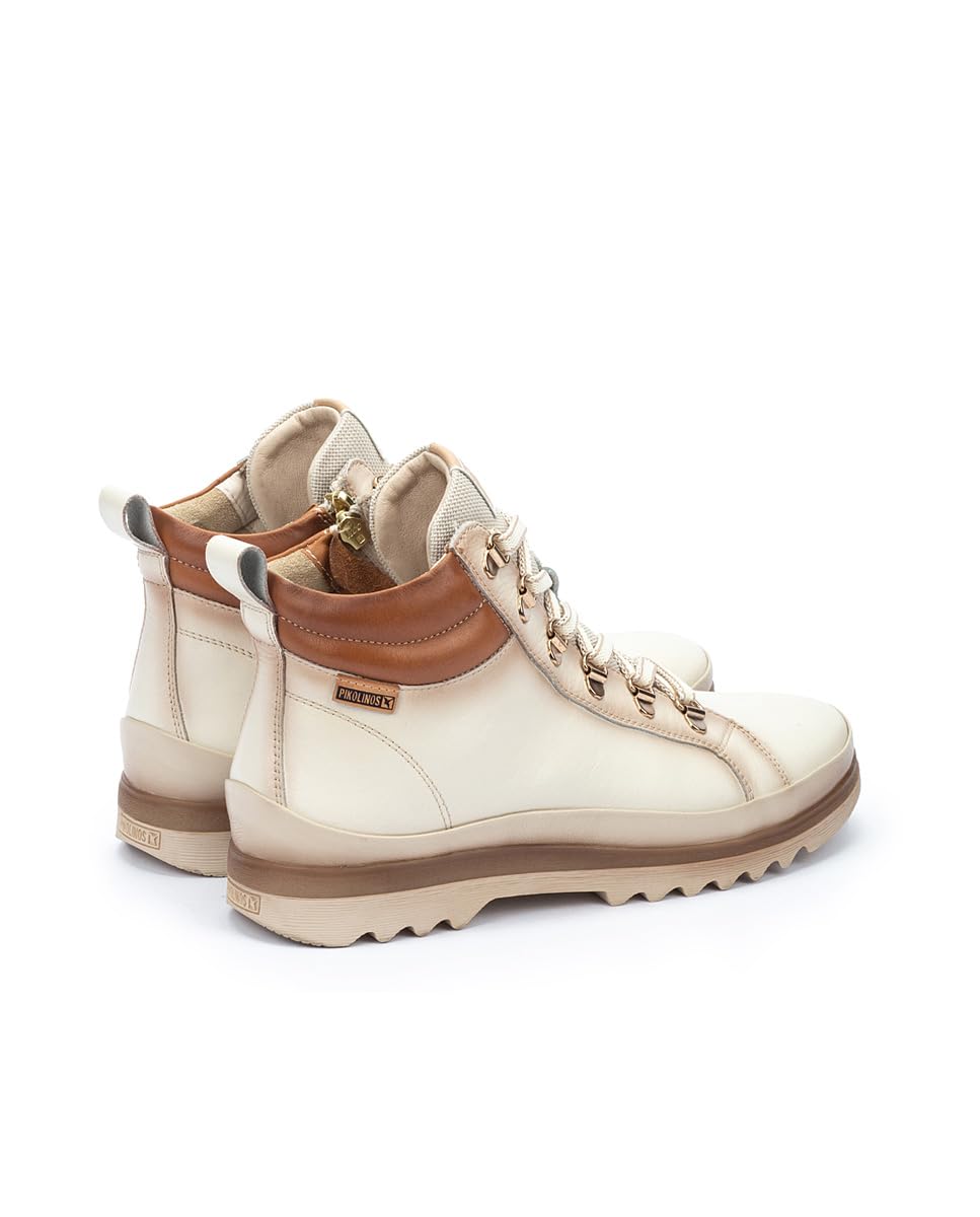 Pikolinos Vigo Baskets Femme | en Cuir | Semelle intérieure Amovible en Mousse mémoire | Pointures EU 35-42