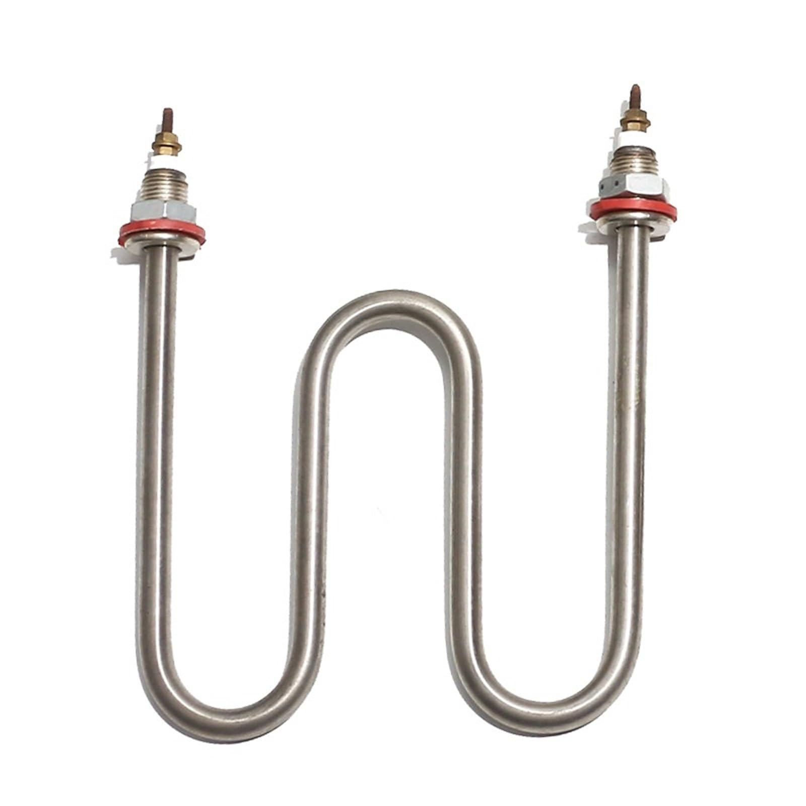 220 V M16 Gewinde Elektrische Tauchheizelement for Wasser Edelstahl MW Form Stahlrohr Heizung 300 C 400 1 Stücke(3000W 200mm)