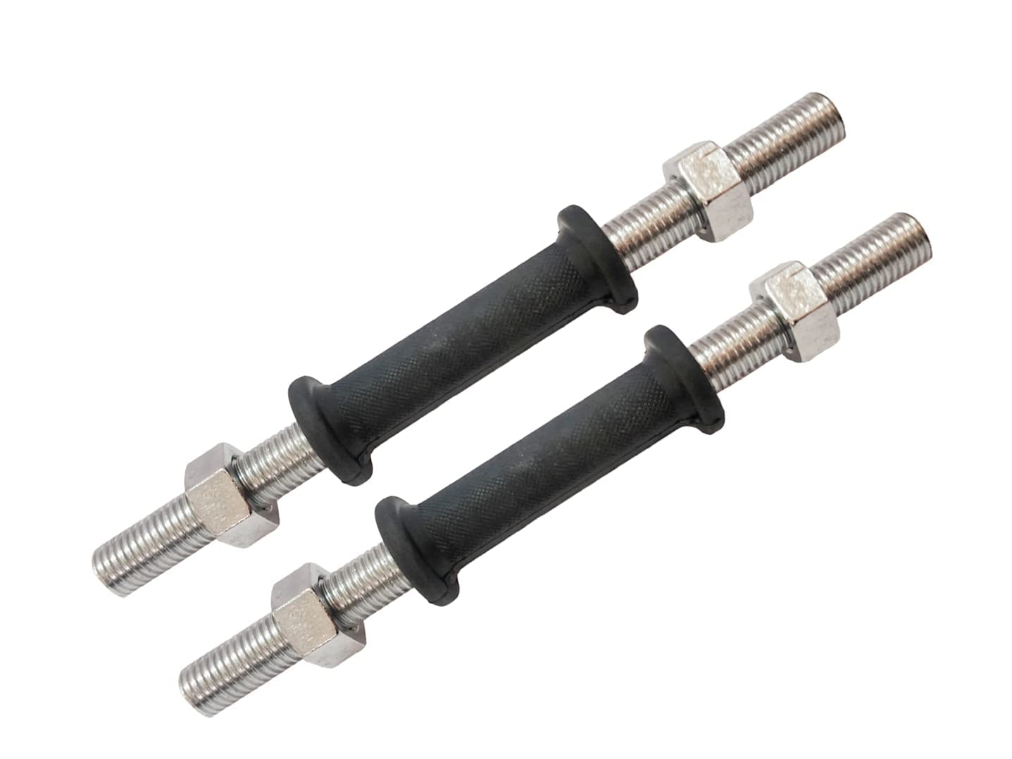 Sridaya 14 inch Dumbbell Rod with Rubber Grip Pair (2Pcs), Adjustable Dumbbells for Home Gym Exercise, Fitness and Commercial Use, 5 Days Dumbbell Workout Ebook (24mm) (B095MYRWYH) Amazon Price History, Amazon Price Tracker