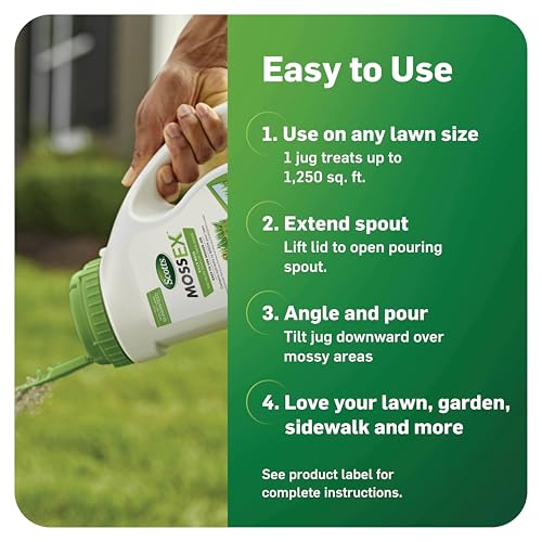 Scotts MossEx Moss Killer for Lawns, 4.59 lbs. - image 5