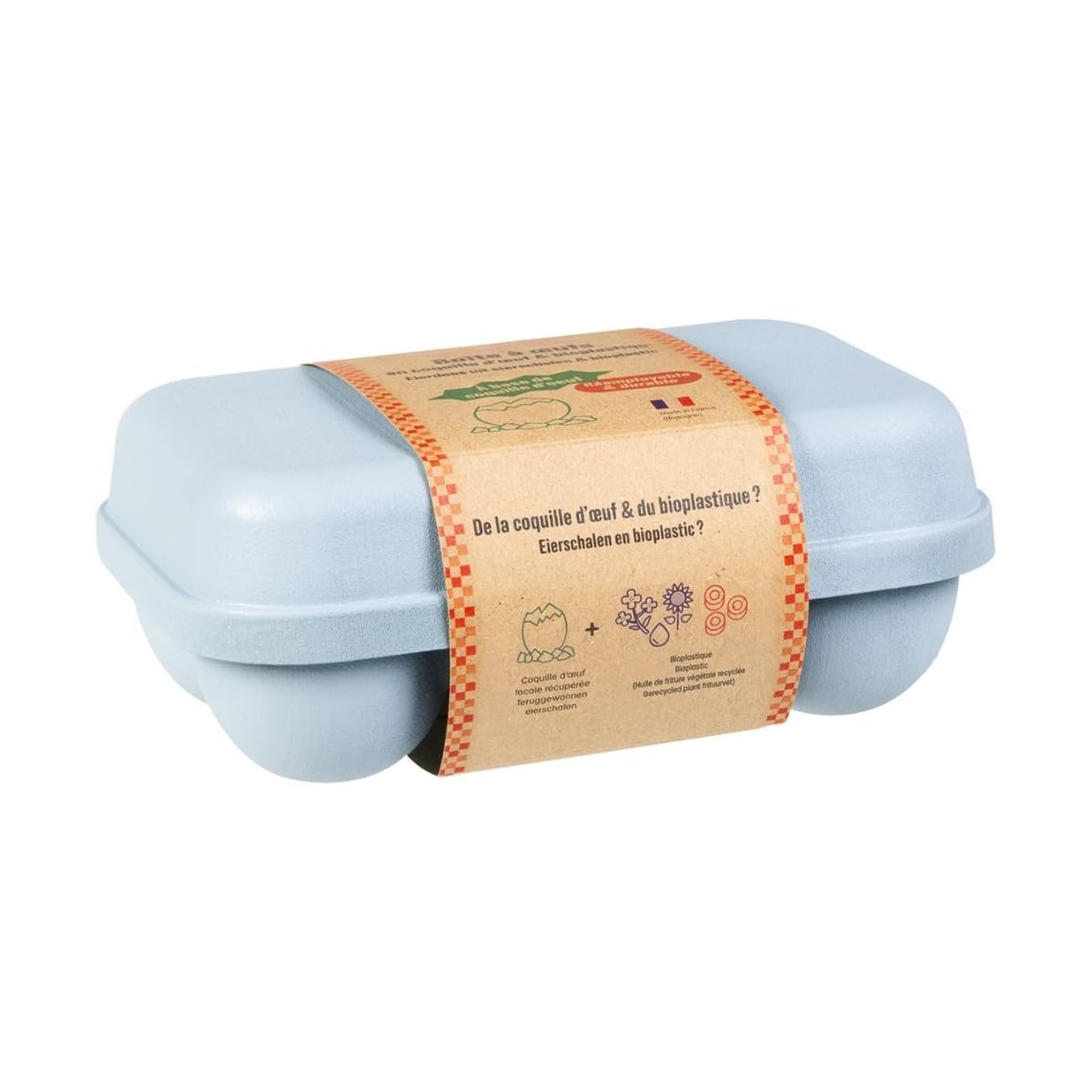 la droguerie écologique - Boîte 6 Oeufs Coquille - Bleu