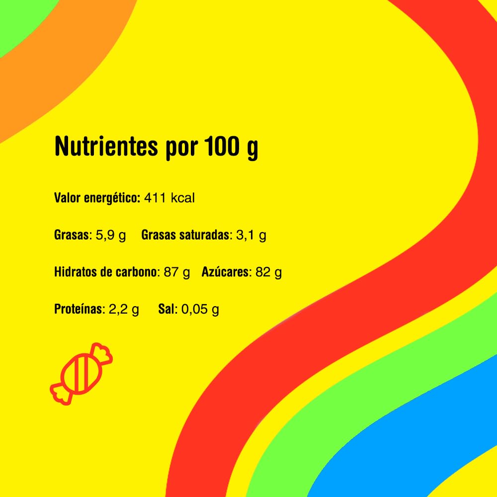 Pictolín Blanditos Caramelos Masticables Sabor Frutas Bolsa 1kg