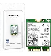 WAVLINK WiFi 7 Wireless Card, 8774Mbps Tri-Band BE200 M.2 NGFF Network Module with Bluetooth 5.4,...