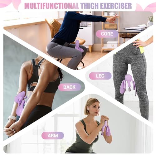 Thigh Trainer, 15-70LB Adjustable Resistance Inner Thigh Workout Equipment - image 6