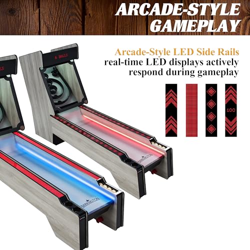 Image of Barrington Roll and Score Multiple Styles Roll & Score Classic Arcade Game Collection, Durable & Stylish Designs with Game Balls, Perfect for Family Game Rooms