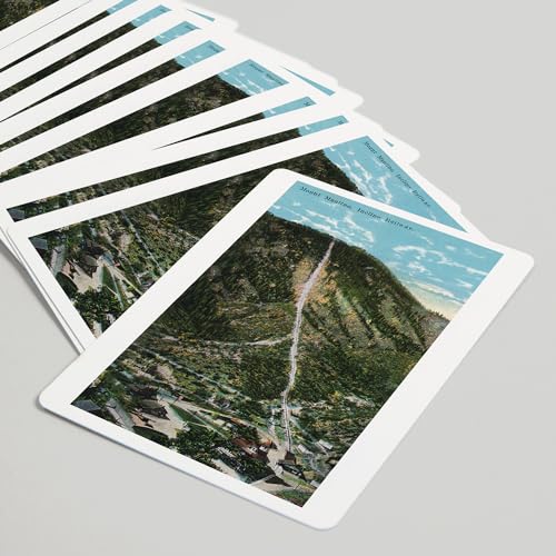 Baraja de póker Lantern Press tamaño poker 52 cartas miniatura 5