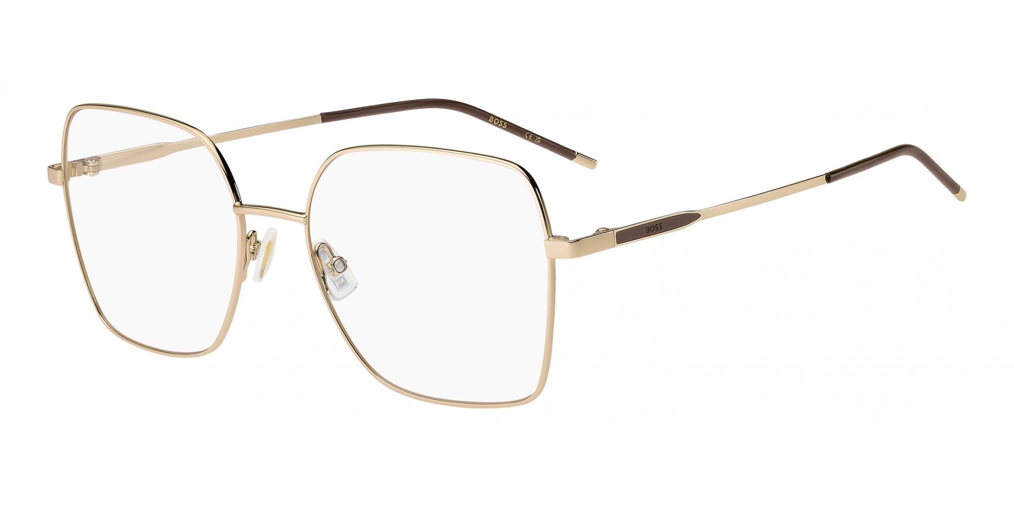 HUGO BOSS Okulary Vista BOSS 2024 różowe złoto 55/18/134,2 damskie