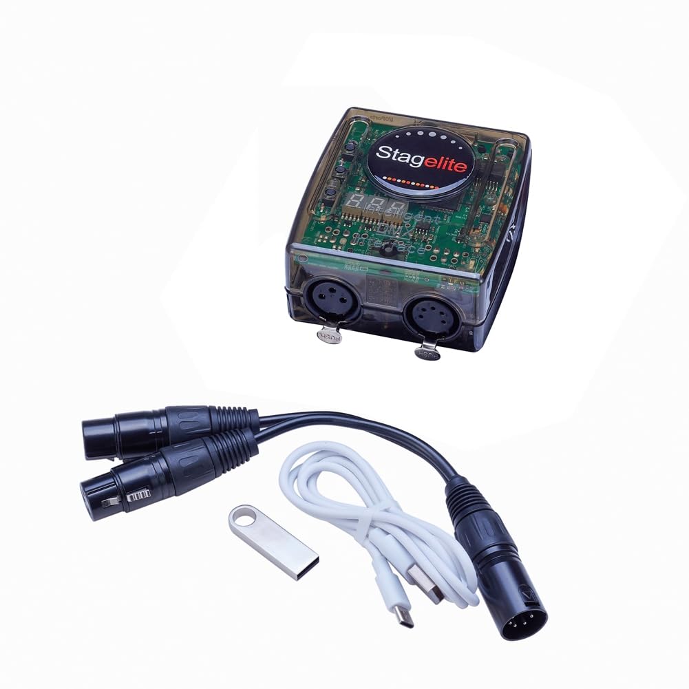 Stagelite Artnet Controller per Illuminazione da Palco 1536 Canali DMX512 Software DJ Disco KTV Party Lighting Equipment Controller