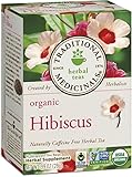 Traditional Medicinals Organic Hibiscus Tea, 16 Tea Bags (Pack of 6)
