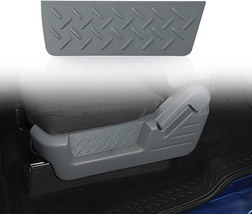 Miniatura 3 de CHEDA Cubierta de protección de asiento delantero izquierdo del conductor compatible con Ford F150 2011 2012 2013 2014 color gris