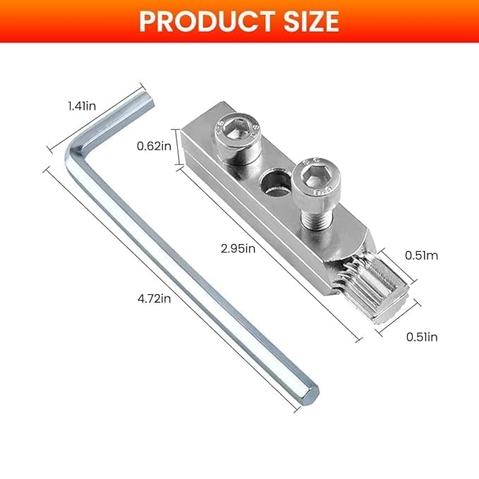 Image of ENCHANTMENT Broken Head Screw Extractor Faucet Angle Valve Wire Extractor for Sink Valve|Business & Industrial | Pipe & Tubing Tools & Accs |1 Broken Screw Extractor (5.5 x 1.5 x 0.5 CM)