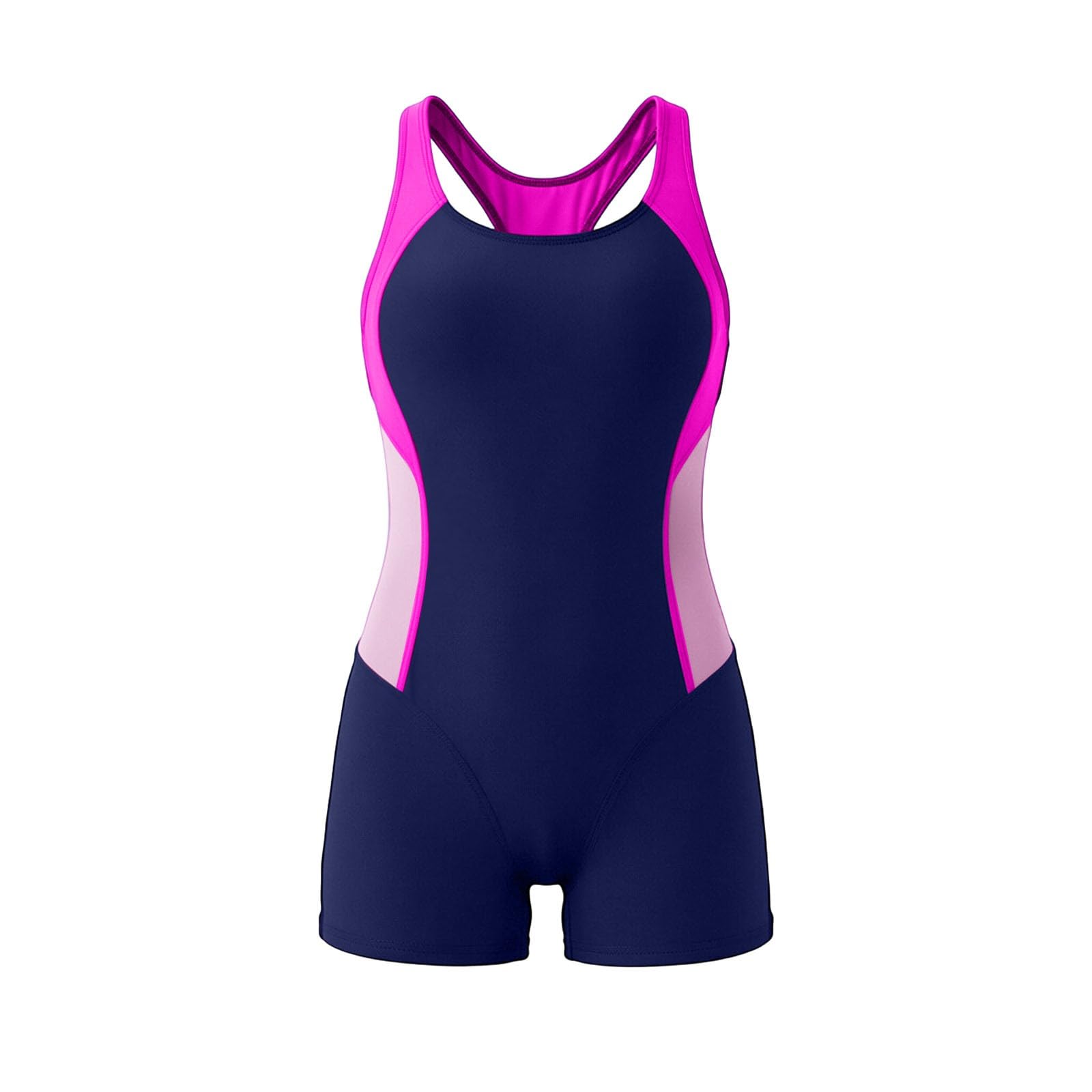 Neoprenanzug Damen Übergröße Schwimmen Schwimmanzug Surfen Einteilig Wetsuit Neopren Badeanzug Shorty Schwitzanzug Sport Surfanzug Ultra-Stretch Erwachsene Swimsuits Triathlon Tauchanzug