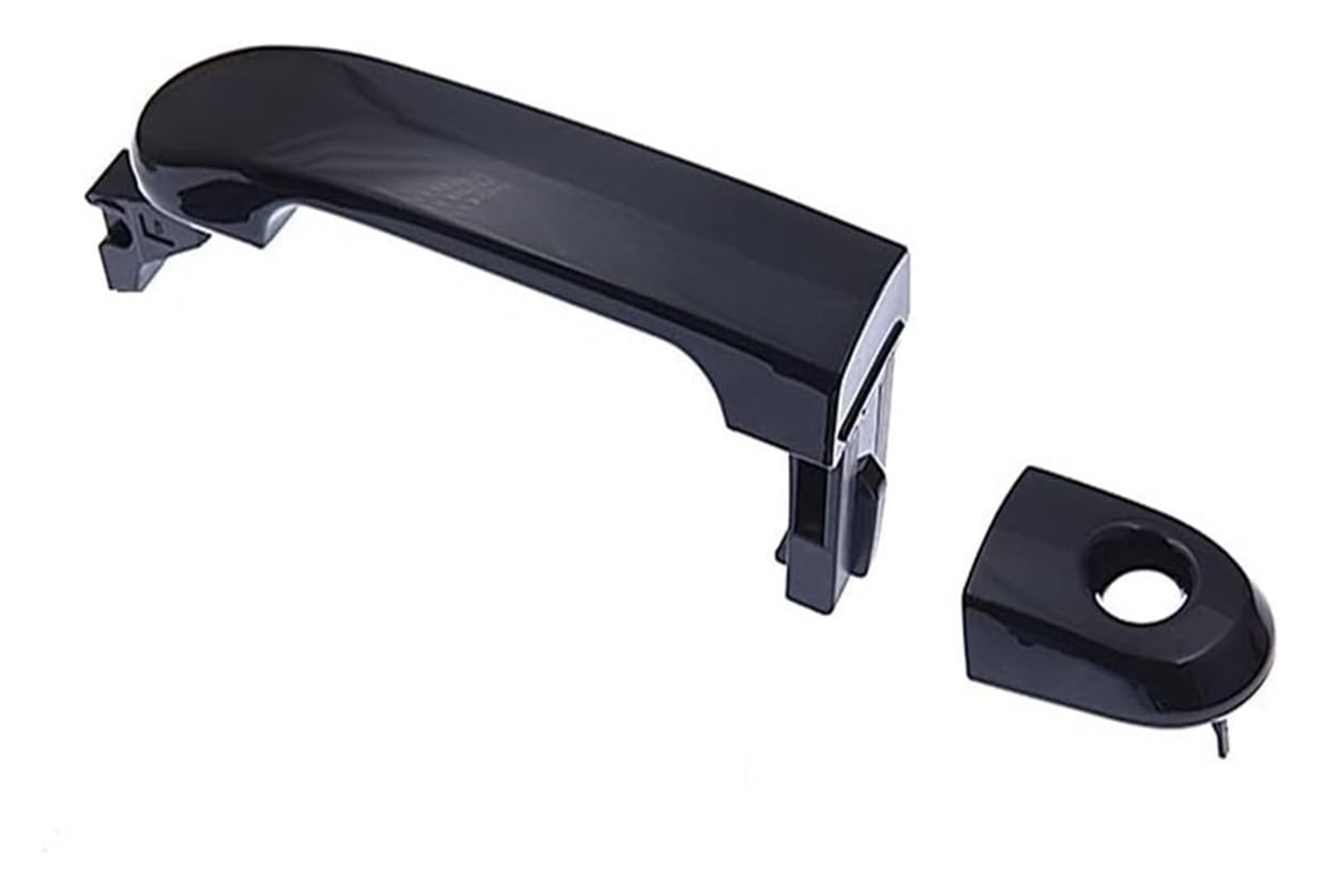 Car Exterior Door Handle Cap for Nissan for Versa 2007-2012 Car Outside Outer Exterior Door Handles Handle Front Left Right(Left)