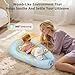 TidlyBear Baby Lounger – Soft & Breathable Newborn Nest for Infants 0-24 Months, Organic Cotton Baby Pillow for Tummy Time, Playtime & Travel, Newborn Babies Essential Gift