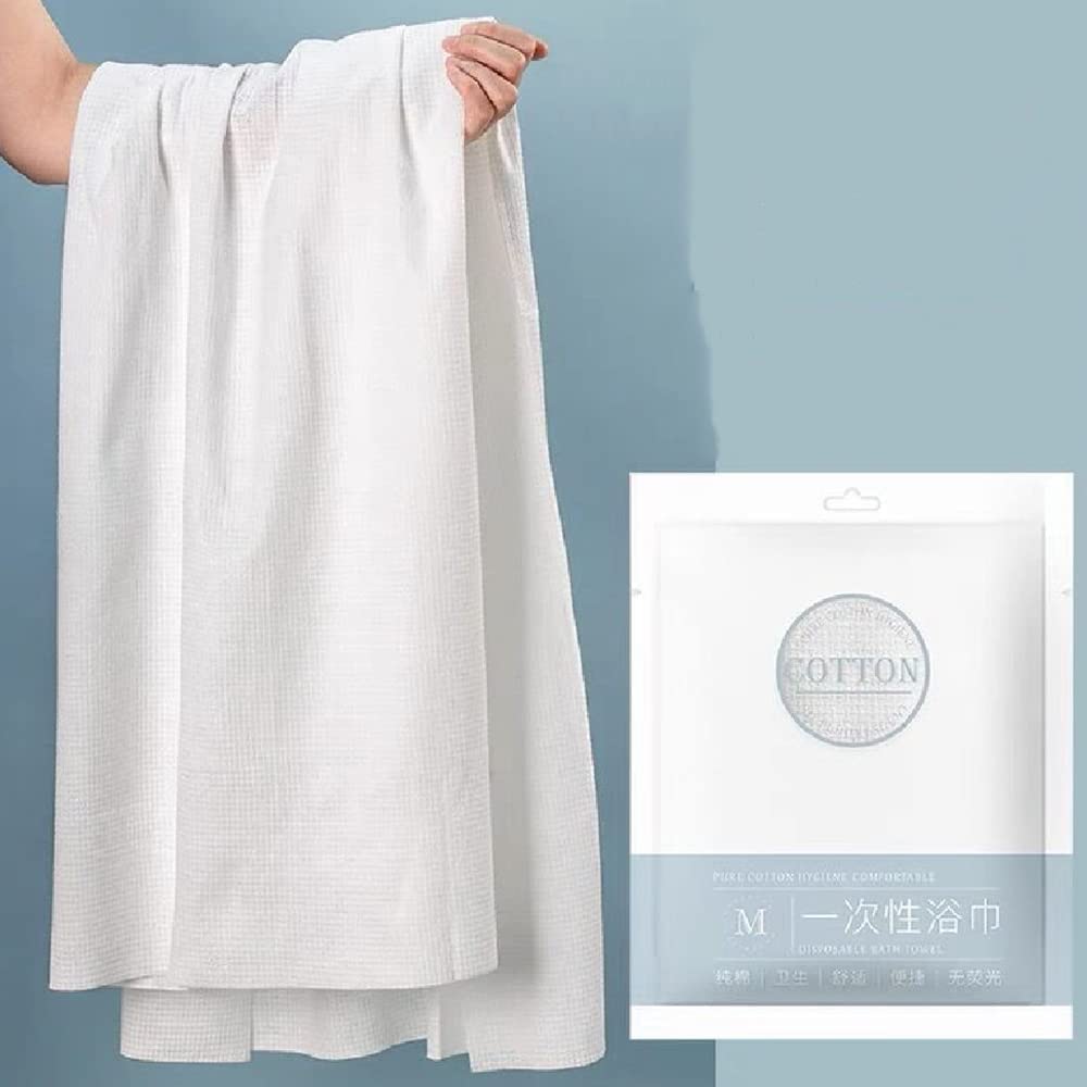 Asciugamani Usa E Getta 70x140 Cm - Confezione Da 6 In Viscosa Morbida | Super Assorbenti Per Viaggi, Hotel E Spa - Foto 10